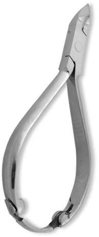 Cuticle Nipper, with lock. Mirror Finish.