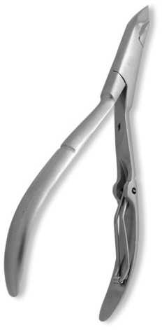 Cuticle Nipper, Single Spring. Mirror Finish