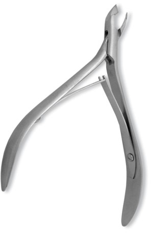 Cuticle Nipper, Double Spring. Mirror Finish